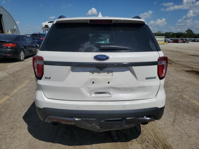 1FM5K7DH6HGD35464 - 2017 FORD EXPLORER XLT თეთრი ფოტო 6
