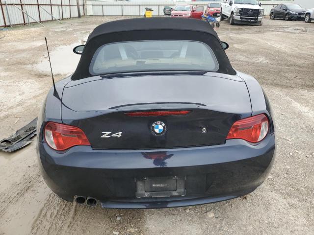 4USBU535X8LX85696 - 2008 BMW Z4 3.0SI BLUE photo 6