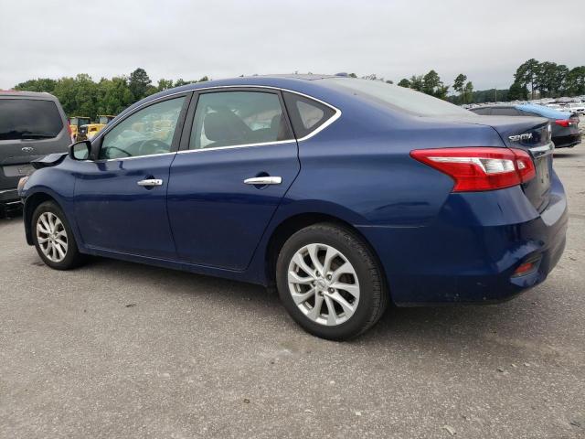 3N1AB7AP9KY324451 - 2019 NISSAN SENTRA S BLUE photo 2