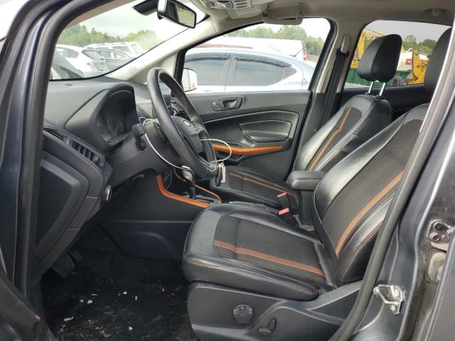 MAJ6P1CL6JC191995 - 2018 FORD ECOSPORT SES Темно-сірий фото 7