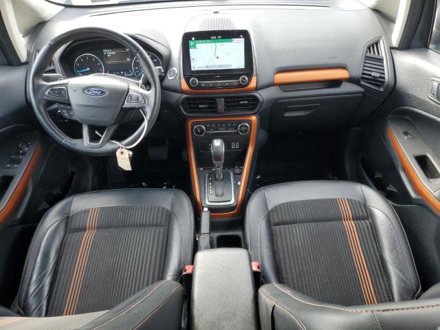 MAJ6P1CL6JC191995 - 2018 FORD ECOSPORT SES Темно-сірий фото 8