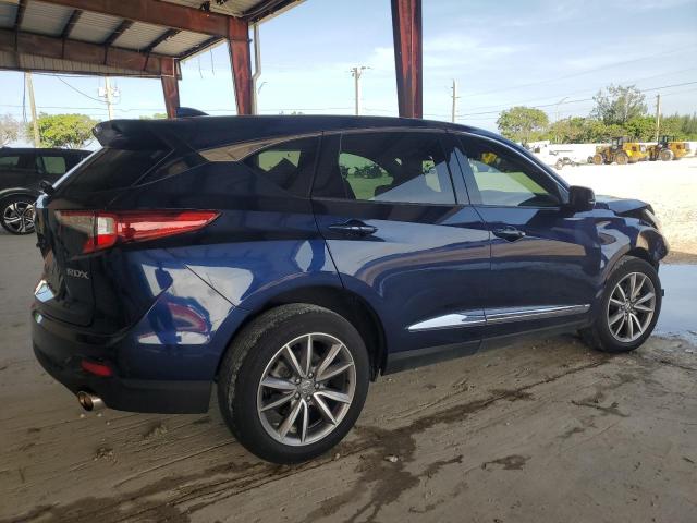 5J8TC1H58ML021498 - 2021 ACURA RDX TECHNOLOGY 蓝色 照片 3