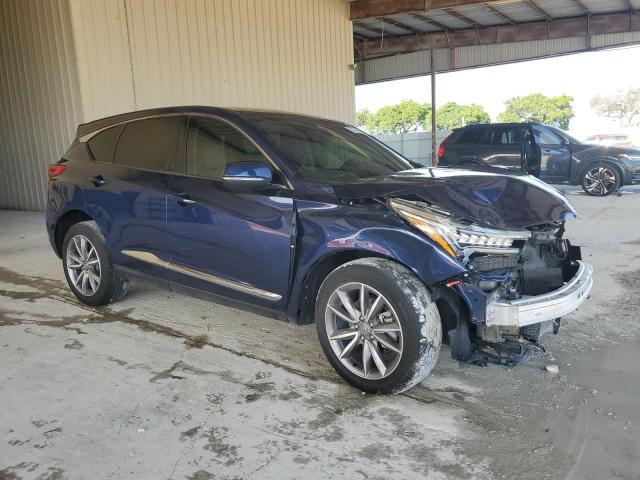 5J8TC1H58ML021498 - 2021 ACURA RDX TECHNOLOGY 蓝色 照片 4