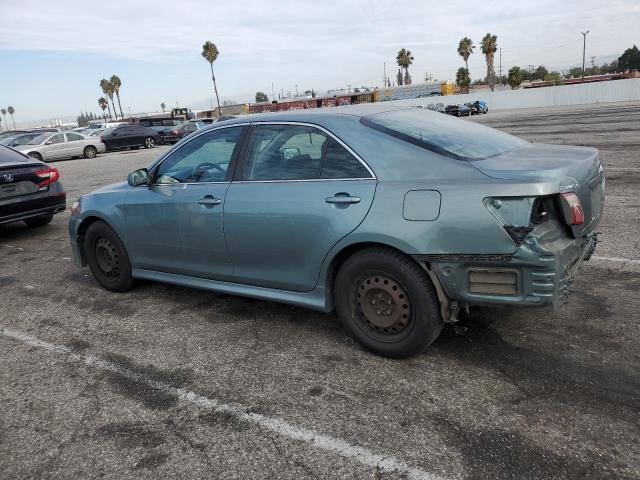 4T1BE46K87U574693 - 2007 TOYOTA CAMRY CE BLUE photo 2