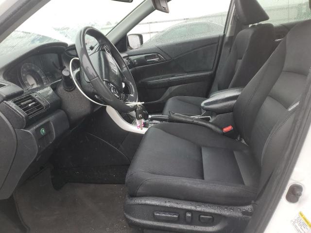 1HGCR2F59EA047290 - 2014 HONDA ACCORD SPORT WHITE photo 7