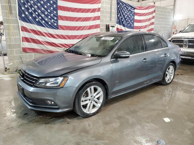 3VWLA7AJ1FM238274 - 2015 VOLKSWAGEN JETTA TDI CHARCOAL photo 1