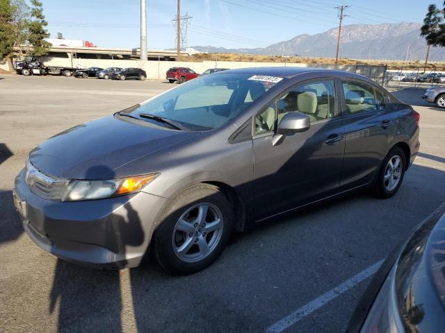 19XFB5F54CE000633 - 2012 HONDA CIVIC NATURAL GAS GRAY photo 1