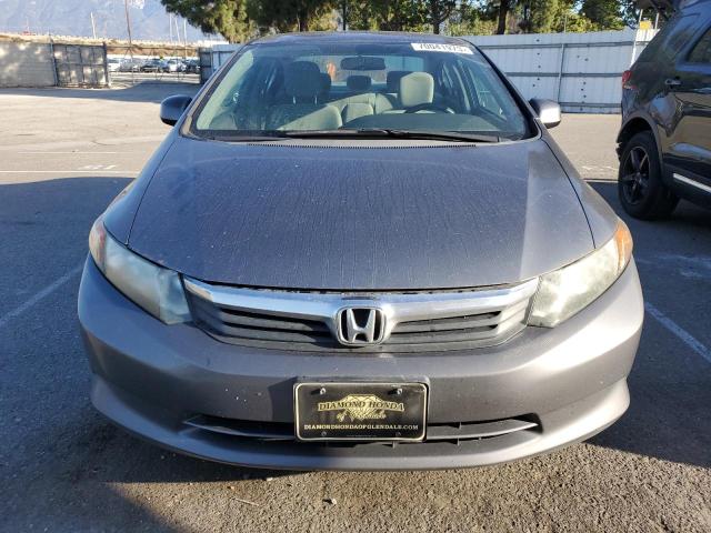 19XFB5F54CE000633 - 2012 HONDA CIVIC NATURAL GAS GRAY photo 5