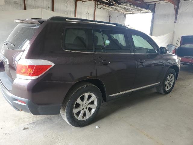 5TDZK3EH4DS118850 - 2013 TOYOTA HIGHLANDER BASE Շագանակագույն լուսանկար 3