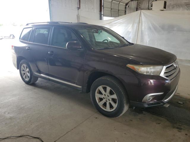 5TDZK3EH4DS118850 - 2013 TOYOTA HIGHLANDER BASE Շագանակագույն լուսանկար 4