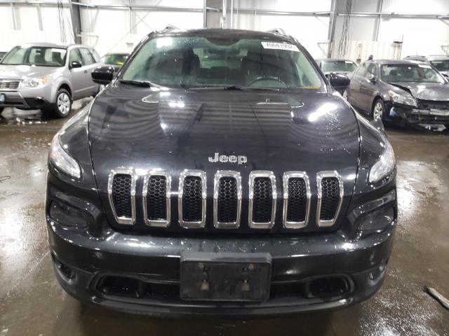 1C4PJMCS7EW181487 - 2014 JEEP CHEROKEE LATITUDE BLACK photo 5