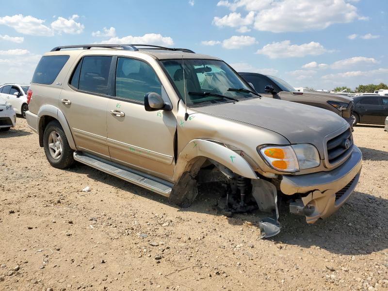 5TDBT44A92S130210 - 2002 TOYOTA SEQUOIA SR5 金色 照片 4