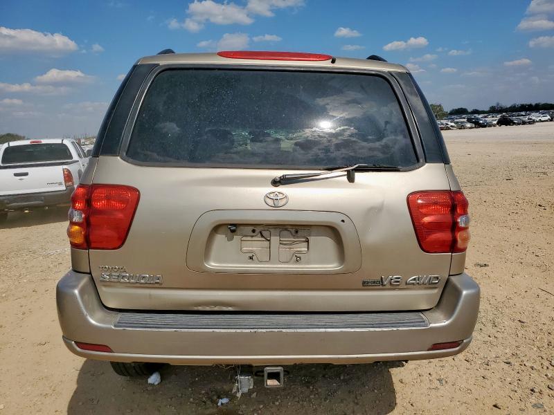 5TDBT44A92S130210 - 2002 TOYOTA SEQUOIA SR5 金色 照片 6
