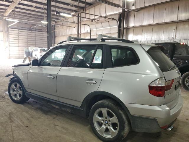 WBXPC93448WJ13065 - 2008 BMW X3 3.0SI SILVER photo 2