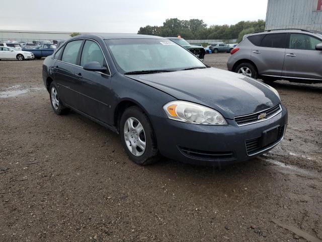 2G1WS583581345064 - 2008 CHEVROLET IMPALA POLICE BLUE photo 4