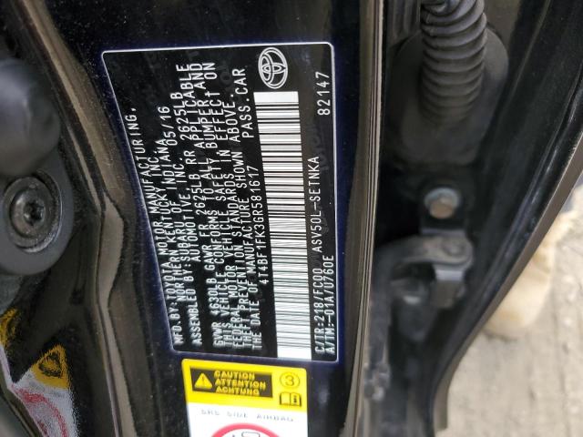 4T4BF1FK3GR581617 - 2016 TOYOTA CAMRY LE Qara foto 12