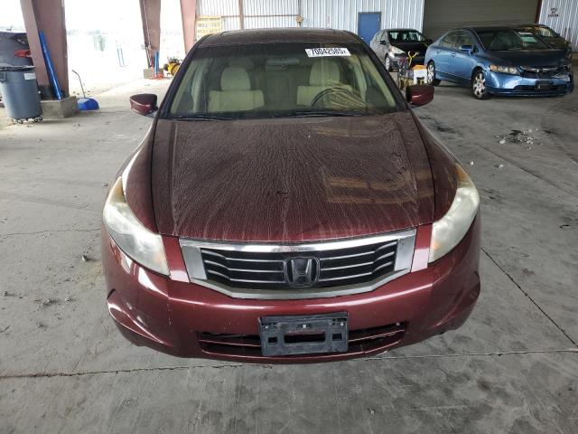 1HGCP26718A153003 - 2008 HONDA ACCORD EX BURGUNDY photo 5