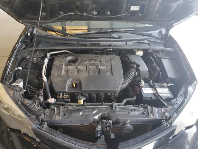 5YFBURHE3JP742563 - 2018 TOYOTA COROLLA L BLACK photo 11