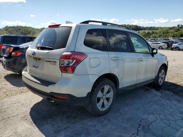 JF2SJADC3GH502997 - 2016 SUBARU FORESTER 2.5I PREMIUM WHITE photo 3