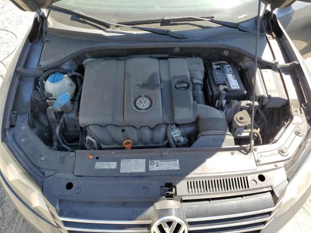1VWAP7A30DC082542 - 2013 VOLKSWAGEN PASSAT S 灰色 照片 11