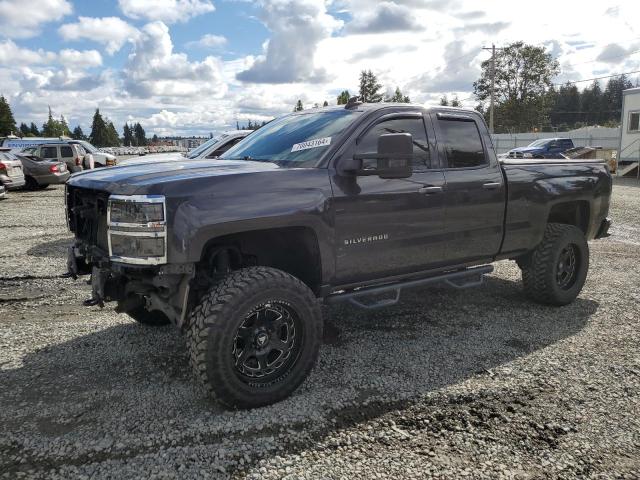 1GCVKPEC2FZ372519 - 2015 CHEVROLET SILVERADO K1500 CHARCOAL photo 1