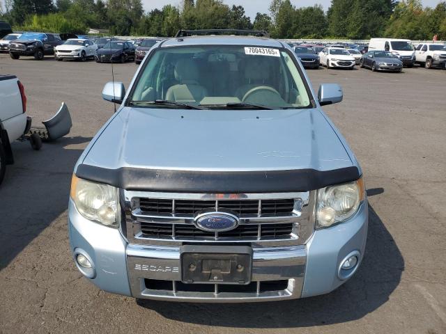 1FMCU49H58KA73099 - 2008 FORD ESCAPE HEV BLUE photo 5