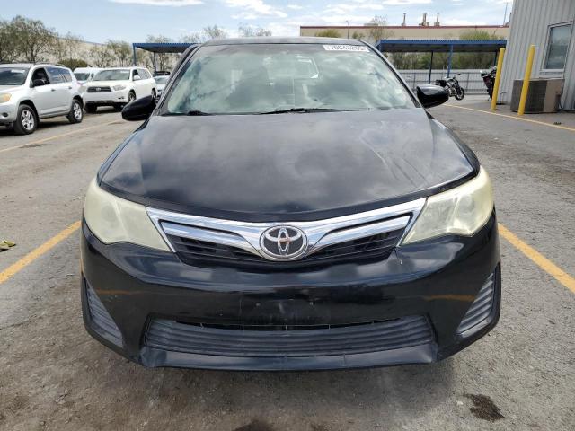 4T4BF1FK8CR248355 - 2012 TOYOTA CAMRY BASE BLACK photo 5