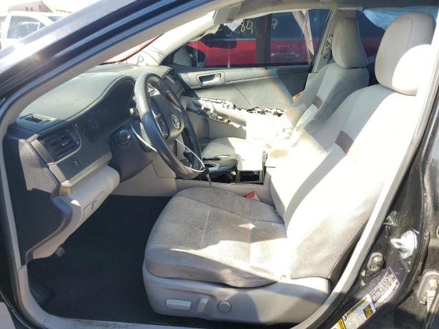 4T4BF1FK8CR248355 - 2012 TOYOTA CAMRY BASE BLACK photo 7