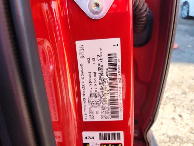 3TYLC5LN9ST016081 - 2025 TOYOTA TACOMA DOUBLE CAB RED photo 13