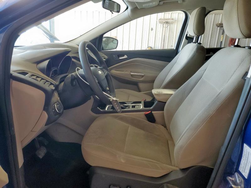 1FMCU0GD7KUA56048 - 2019 FORD ESCAPE SE BLUE photo 7