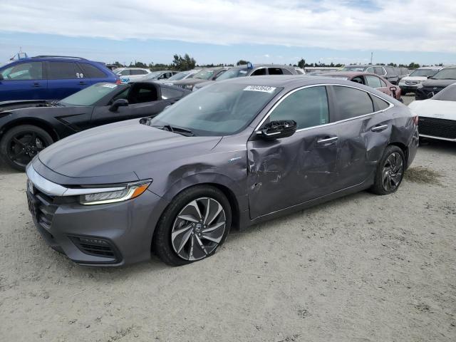 19XZE4F9XLE001514 - 2020 HONDA INSIGHT TOURING GRAY photo 1