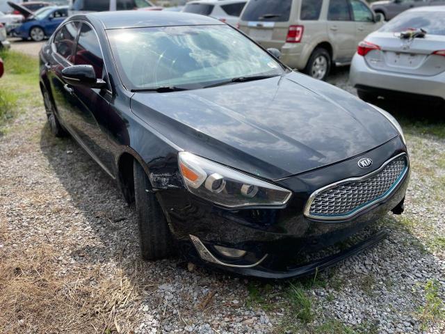 KNALN4D75E128545 - 2014 KIA CADENZA PR BLACK photo 1