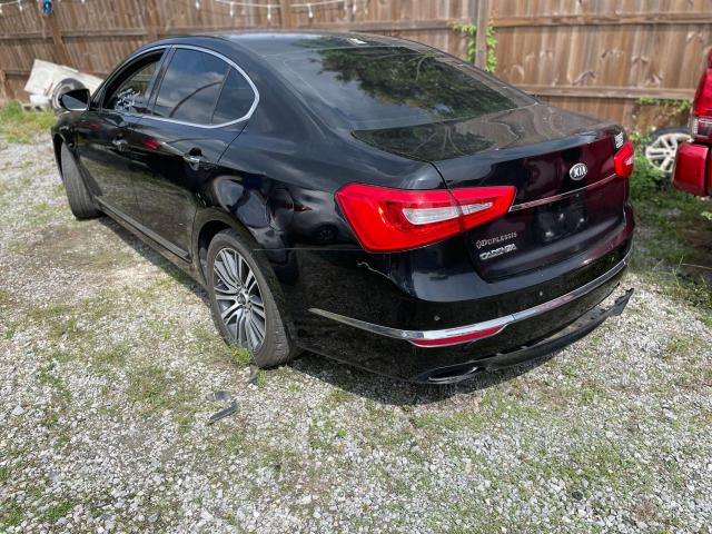 KNALN4D75E128545 - 2014 KIA CADENZA PR BLACK photo 3