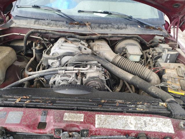 1B7KF26W9TS596331 - 1996 DODGE RAM 2500 BURGUNDY photo 11