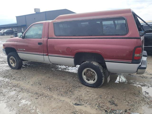 1B7KF26W9TS596331 - 1996 DODGE RAM 2500 BURGUNDY photo 2