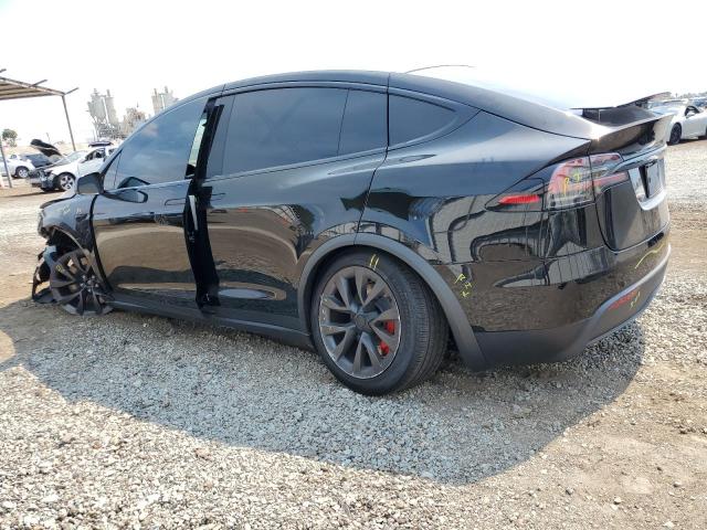 7SAXCBE65PF430023 - 2023 TESLA MODEL X BLACK photo 2