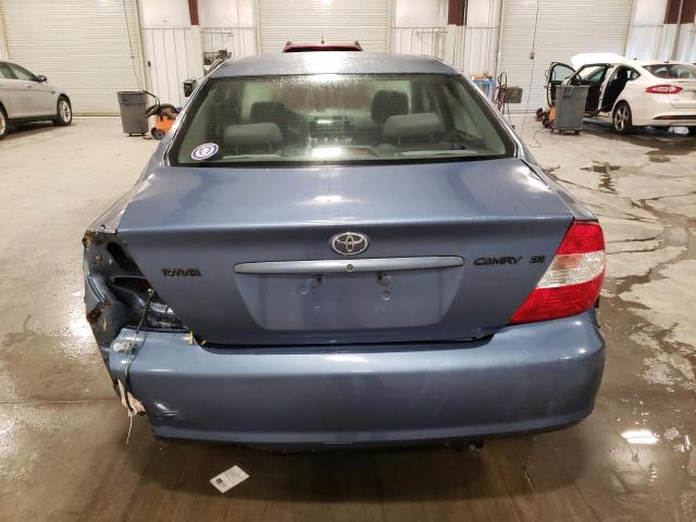 4T1BE32K04U797578 - 2004 TOYOTA CAMRY LE BLUE photo 6