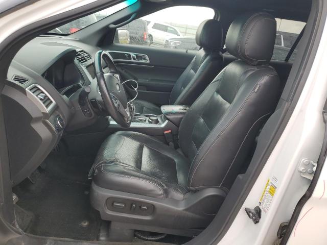 1FM5K8GT7DGC39326 - 2013 FORD EXPLORER SPORT Weiß Foto 7