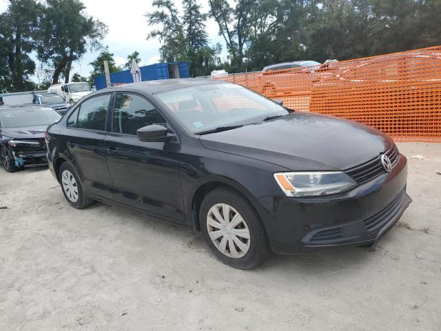 3VW1K7AJ7DM287450 - 2013 VOLKSWAGEN JETTA BASE 黑色 照片 4