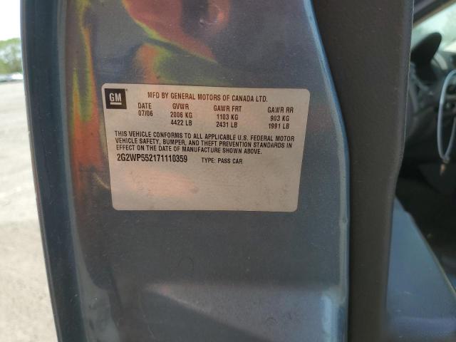 2G2WP552171110359 - 2007 PONTIAC GRAND PRIX BLUE photo 24