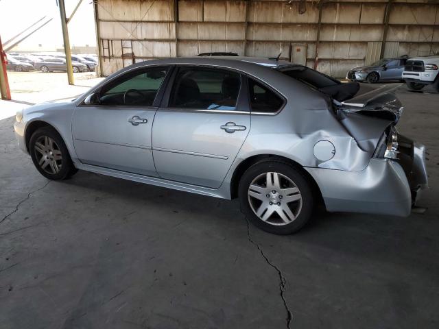 2G1WG5E3XD1118761 - 2013 CHEVROLET IMPALA LT SILVER photo 2