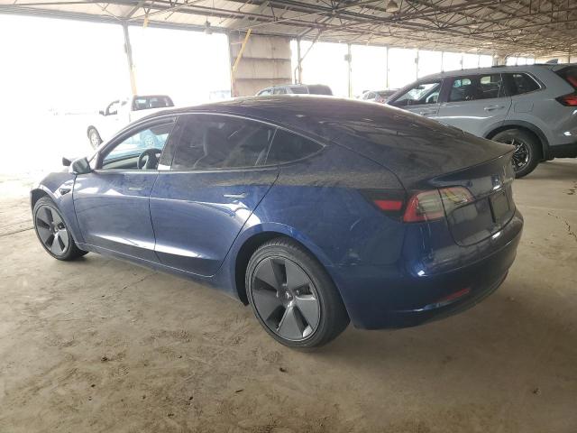 5YJ3E1EBXPF707455 - 2023 TESLA MODEL 3 Կապույտ լուսանկար 2