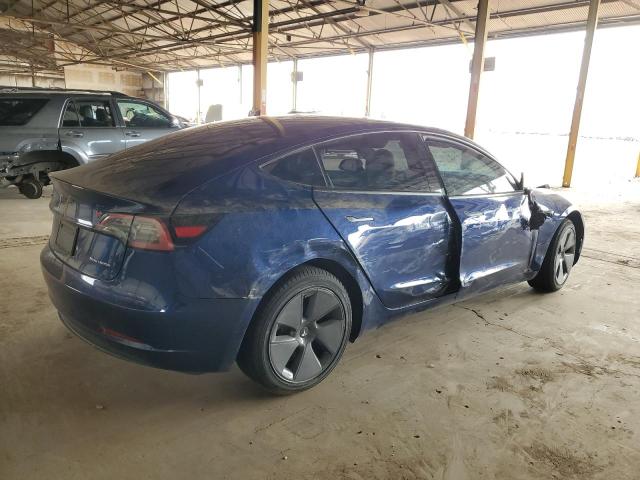 5YJ3E1EBXPF707455 - 2023 TESLA MODEL 3 Կապույտ լուսանկար 3
