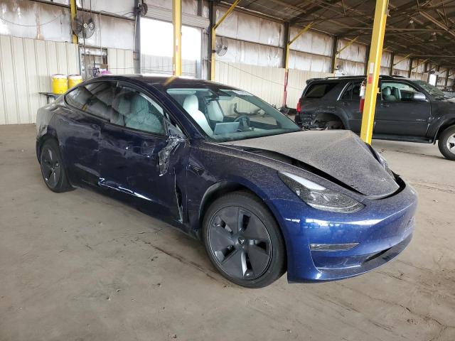 5YJ3E1EBXPF707455 - 2023 TESLA MODEL 3 Կապույտ լուսանկար 4