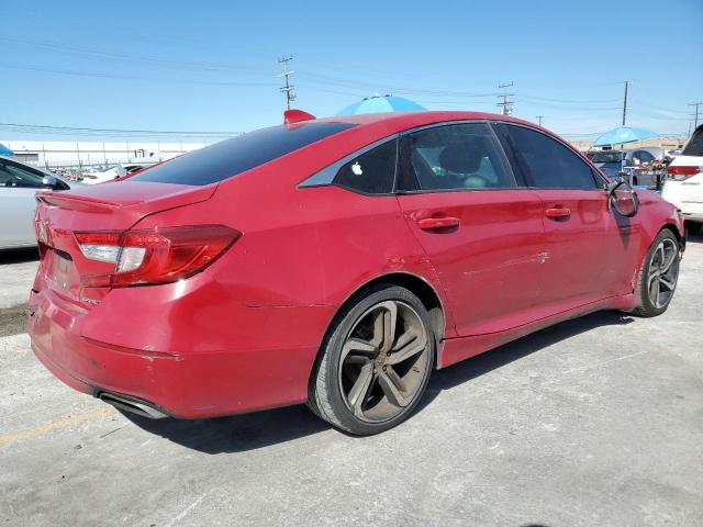 1HGCV1F34KA030204 - 2019 HONDA ACCORD SPORT Qırmızı foto 3