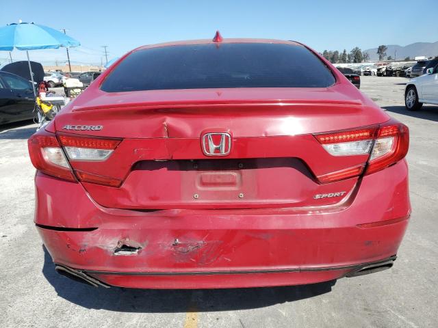 1HGCV1F34KA030204 - 2019 HONDA ACCORD SPORT Qırmızı foto 6