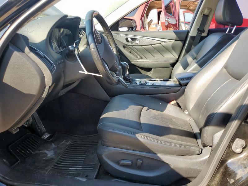 JN1BV7AP0FM339540 - 2015 INFINITI Q50 BASE BLACK photo 7