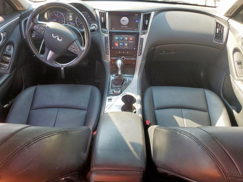 JN1BV7AP0FM339540 - 2015 INFINITI Q50 BASE BLACK photo 8