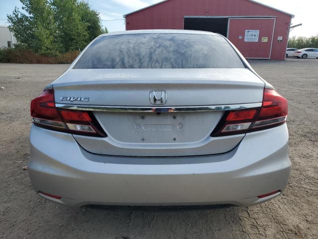 19XFB2F70FE063037 - 2015 HONDA CIVIC SE SILVER photo 6
