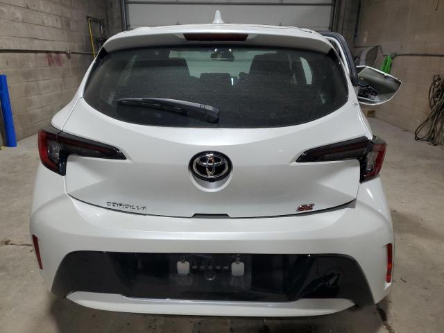 JTND4MBE3P3211459 - 2023 TOYOTA COROLLA SE WHITE photo 6